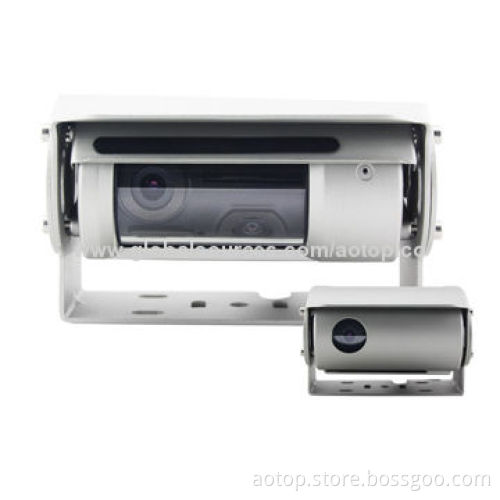Super Quality 1/3" Sony CCD Wide Lens Night Vision Car Rear-view Dual Cameras for Buses and Trucks
